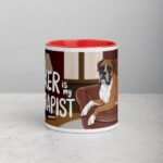 My Boxer Is My Therapist Coffee Mug - Image 7