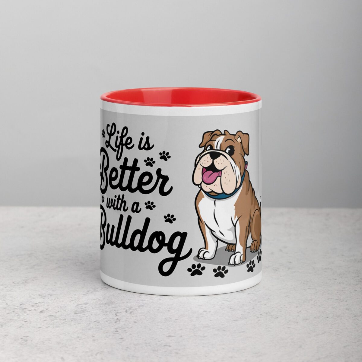 Life Is Better with a Bulldog Coffee Mug - Image 7