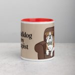 My Bulldog Is My Therapist Coffee Mug & Tea Cup - Image 7