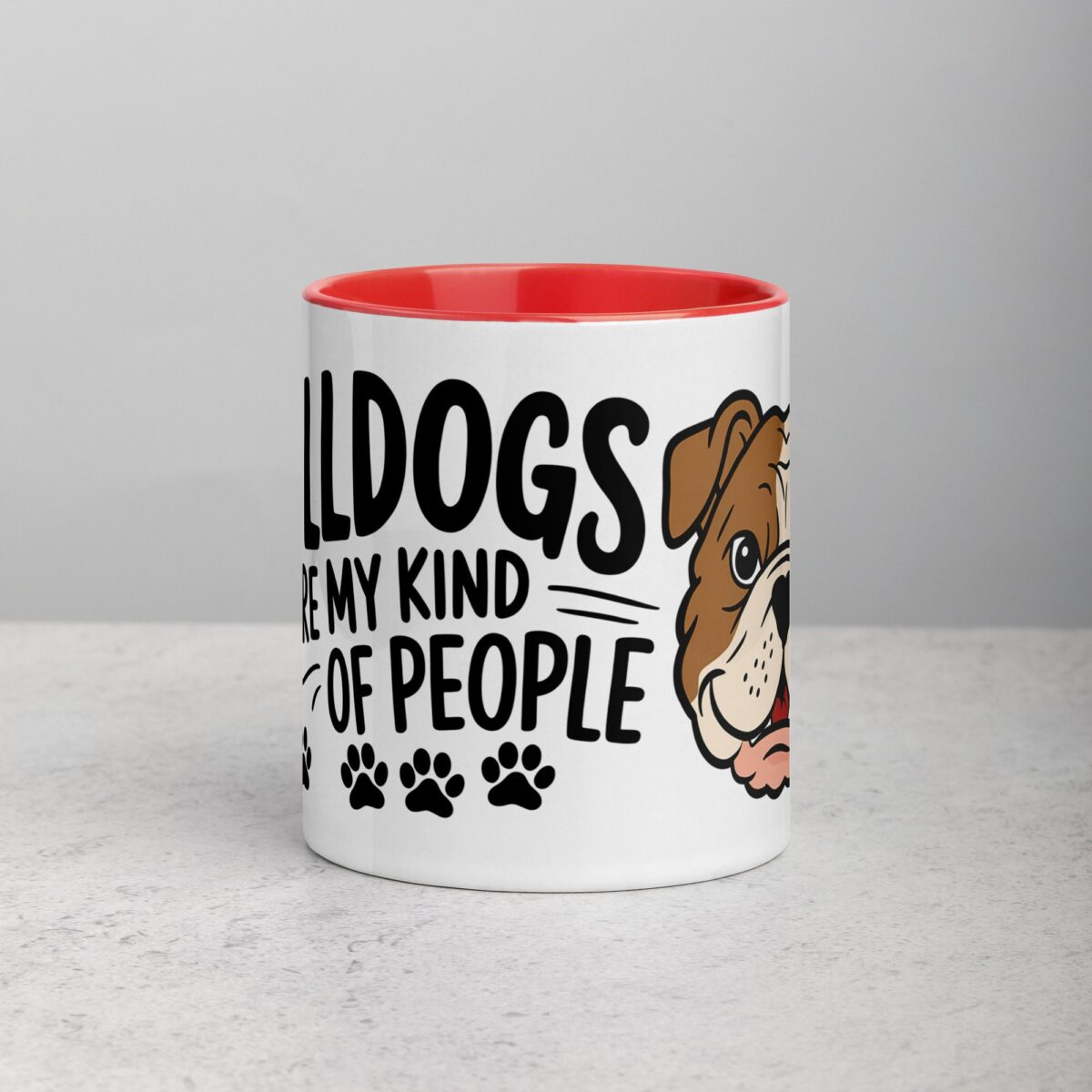 Bulldogs Are My Kind of People Coffee Mug & Tea Cup - Image 7
