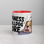 Happiness Is a Bulldog Snore Coffee Mug - Image 7