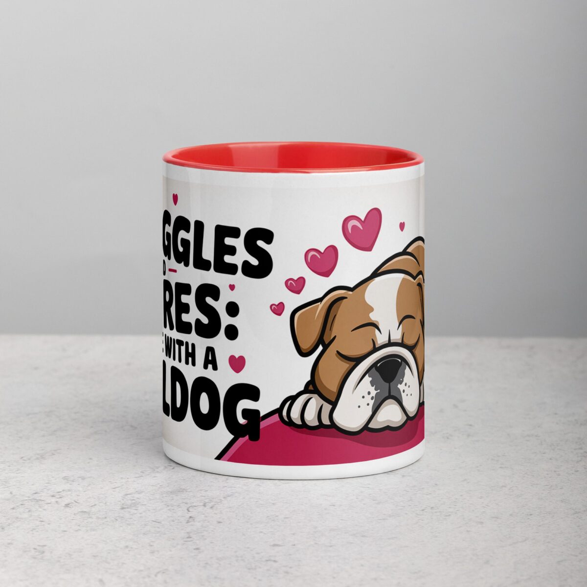Snuggles and Snores: Life with a Bulldog Coffee Mug - Image 7