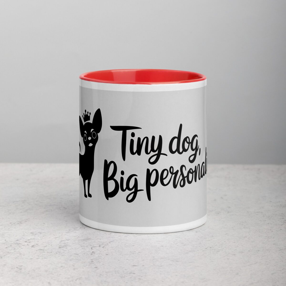 Tiny Dog, Big Personality Coffee Mug - Image 7