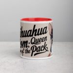 Chihuahua Mom: Queen of the Pack Coffee Mug - Image 7