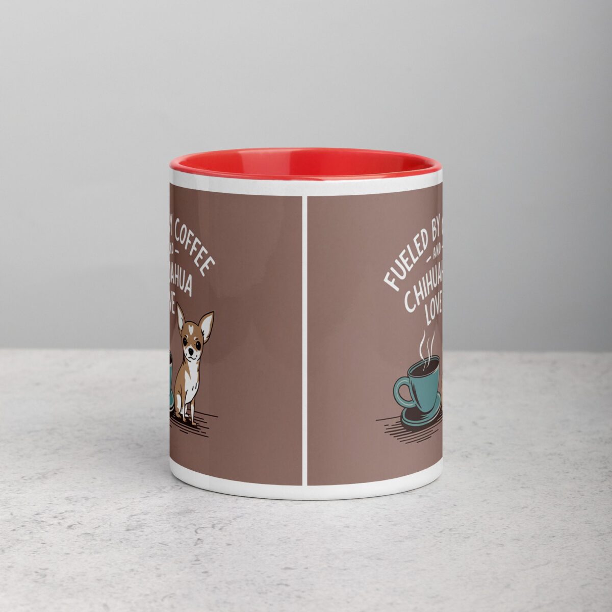 Fueled by Coffee and Chihuahua Love Mug - Image 7