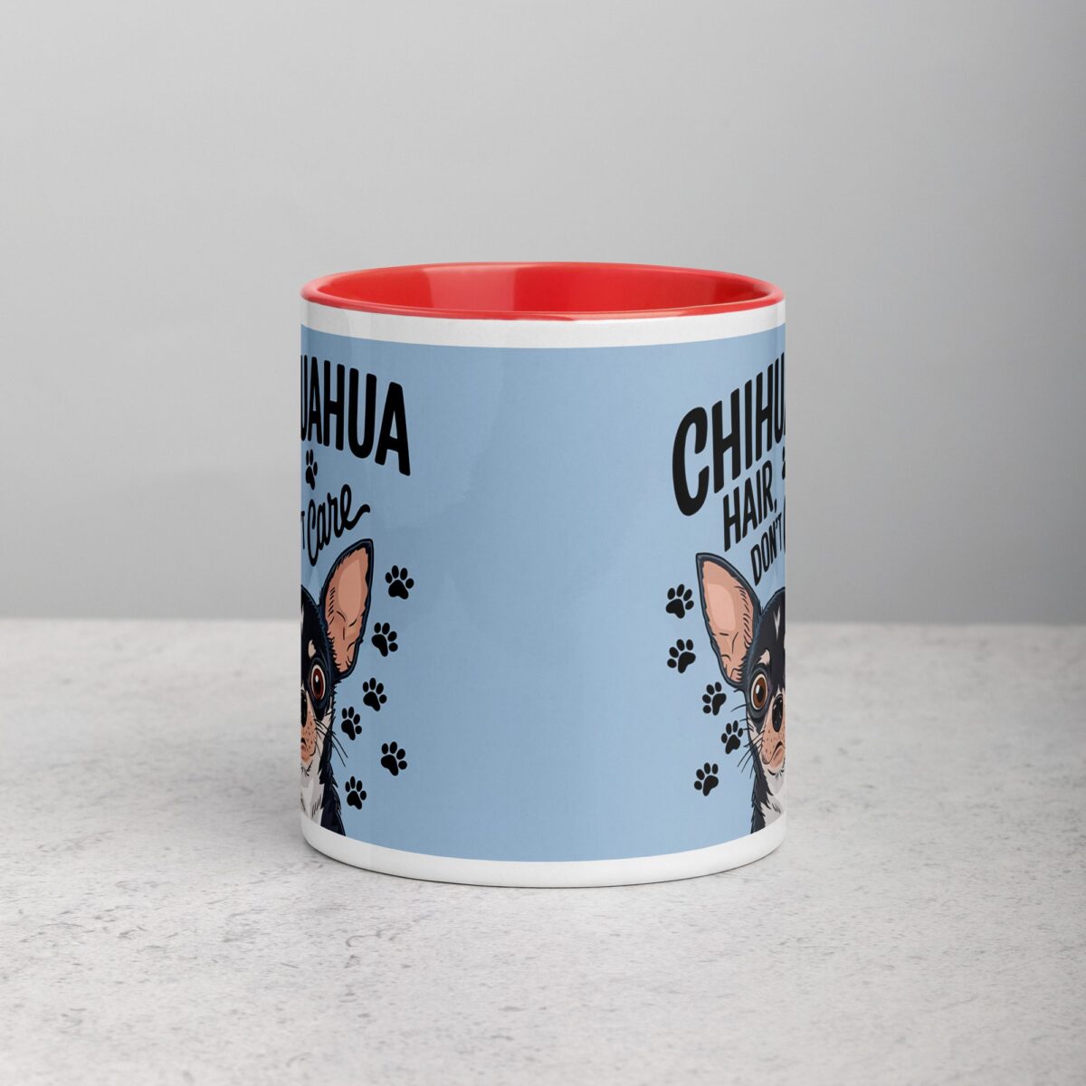 Chihuahua Hair, Don’t Care Coffee Mug & Tea Cup - Image 7