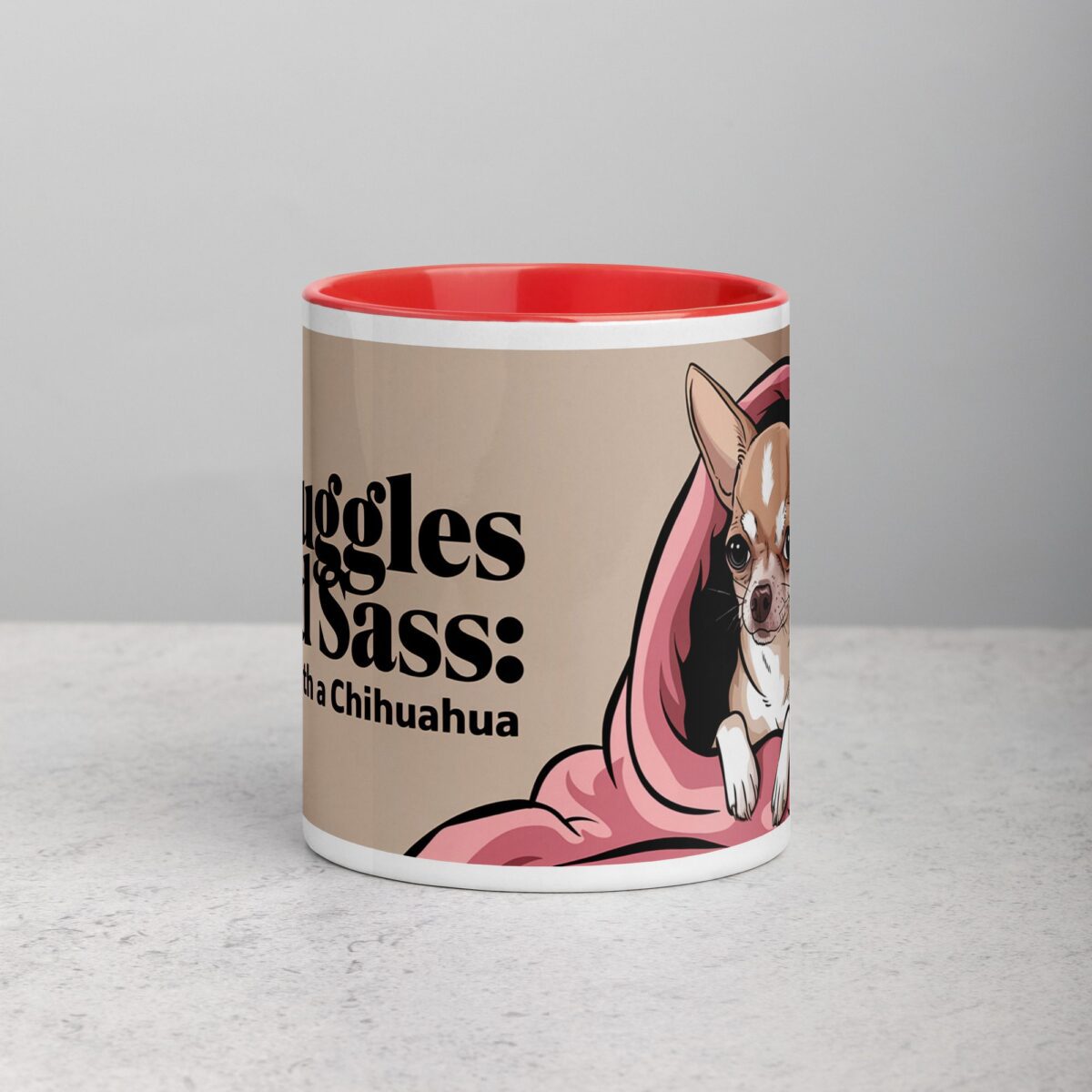 Snuggles and Sass: Life with a Chihuahua Coffee Mug - Image 7