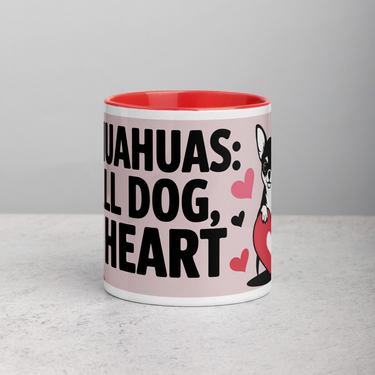 Chihuahuas: Small Dog, Big Heart Coffee Mug - Image 7