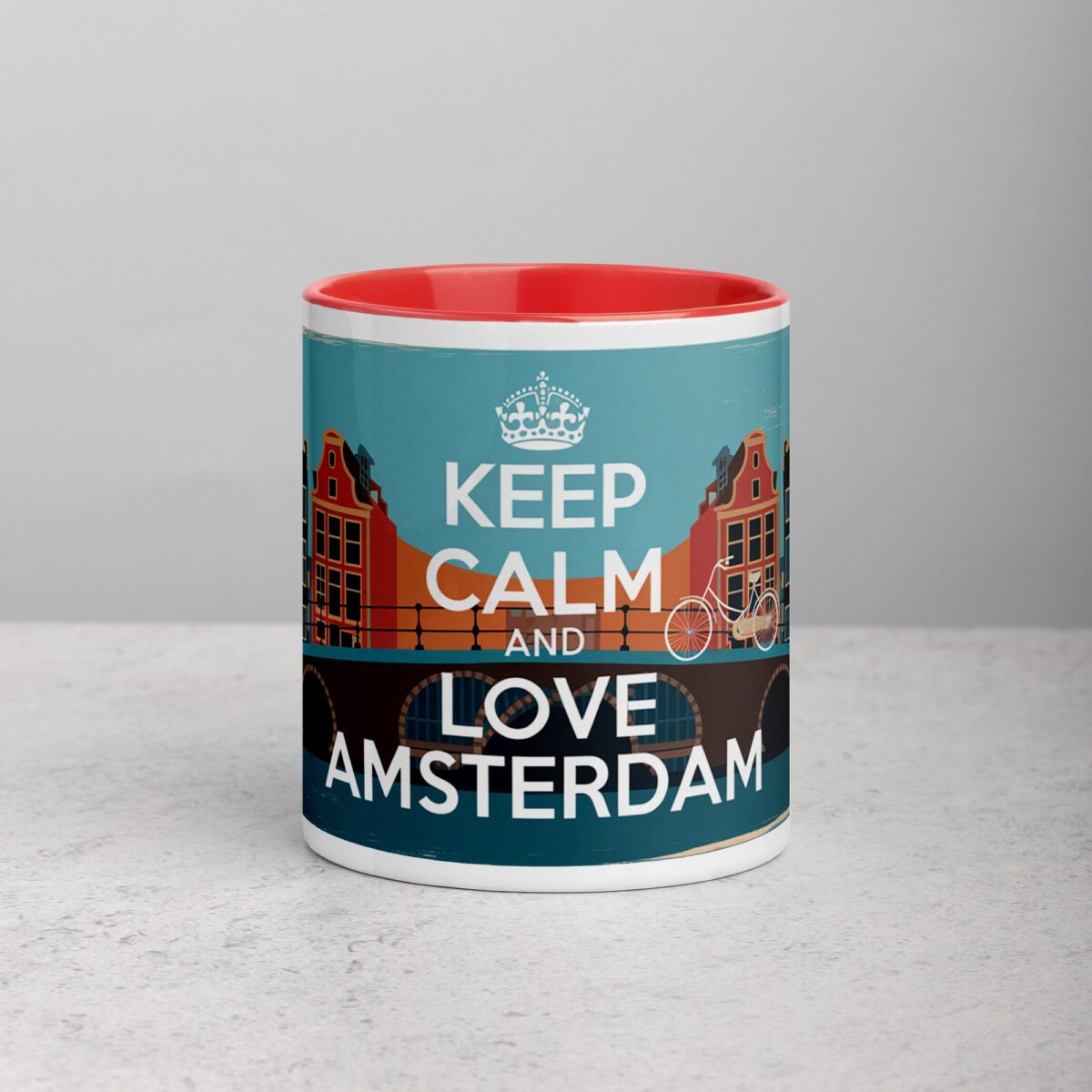 Keep Calm and Love Amsterdam Coffee Mug - Image 7