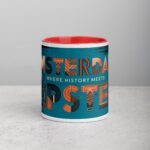 Amsterdam: Where History Meets Hipster Coffee Mug - Image 7