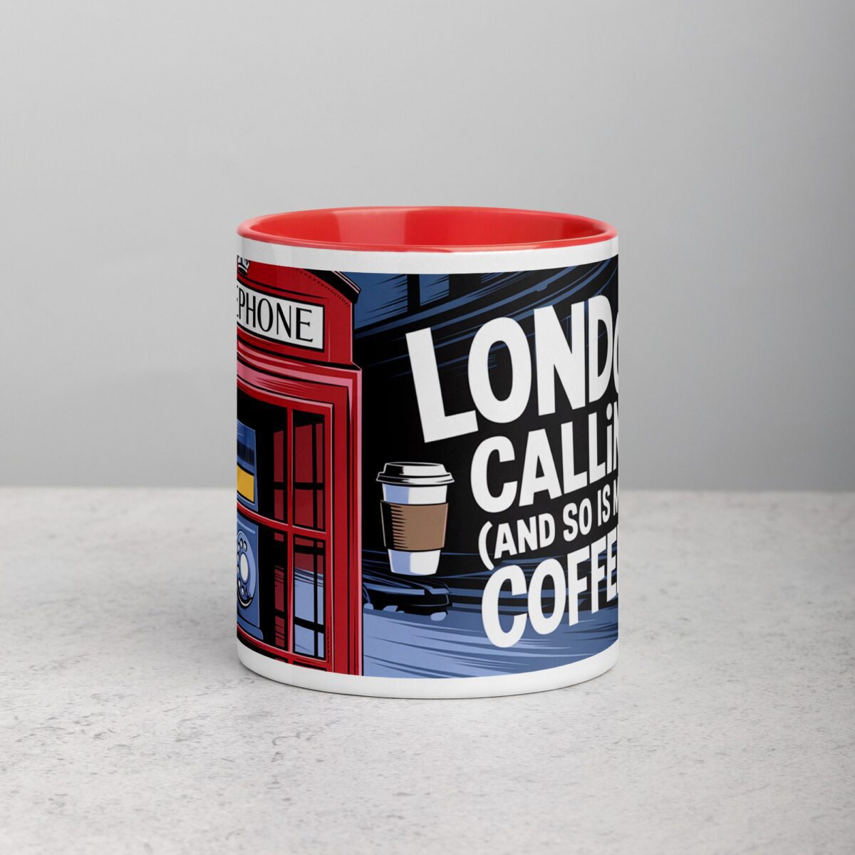 London Calling (and So Is My Coffee) Mug - Image 7