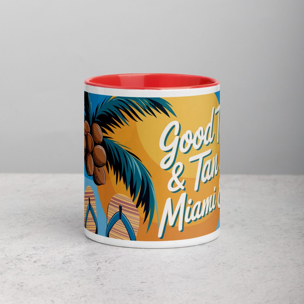 Good Times & Tan Lines: Miami Edition Coffee Mug - Image 7