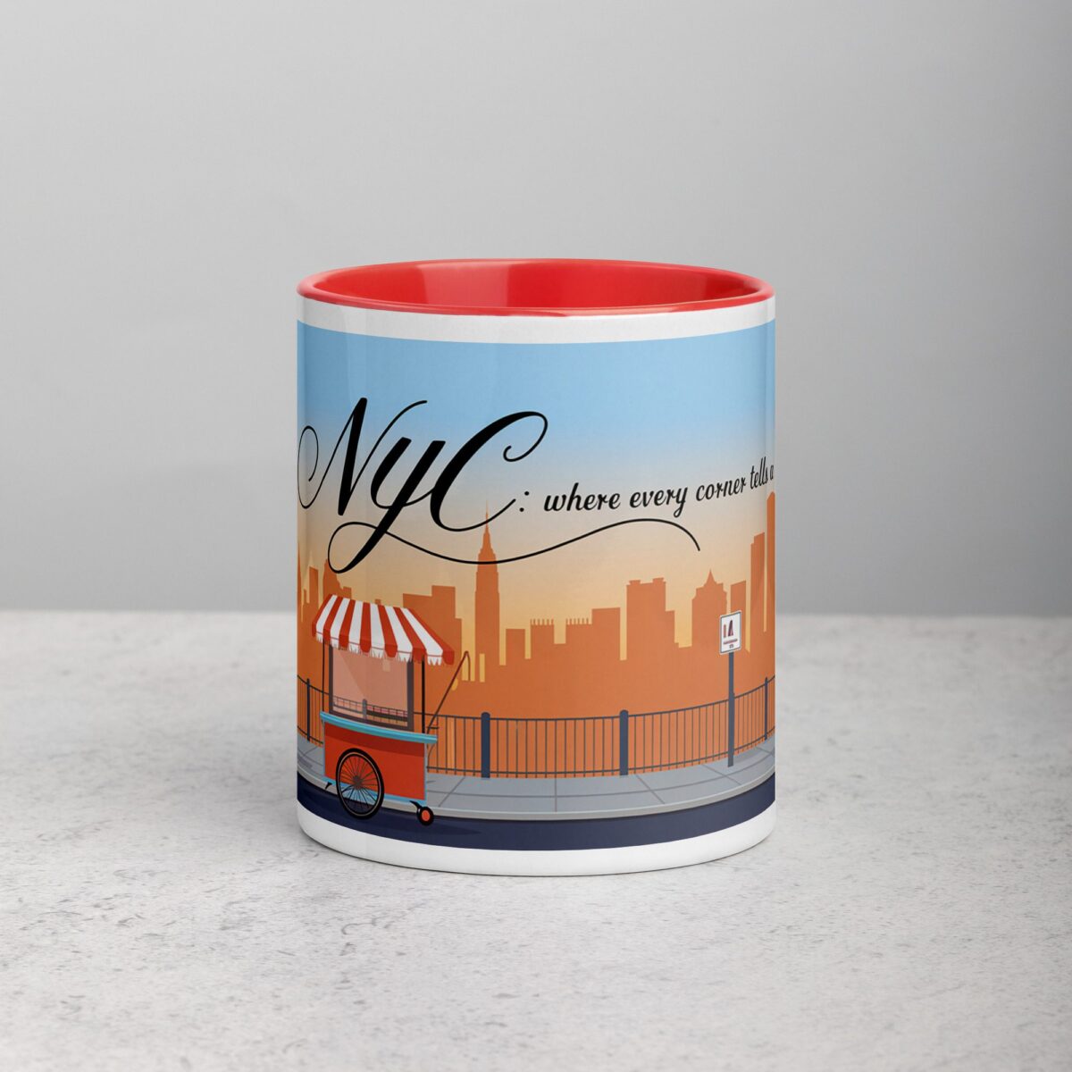 NYC: Where Every Corner Tells a Story Coffee Mug - Image 7