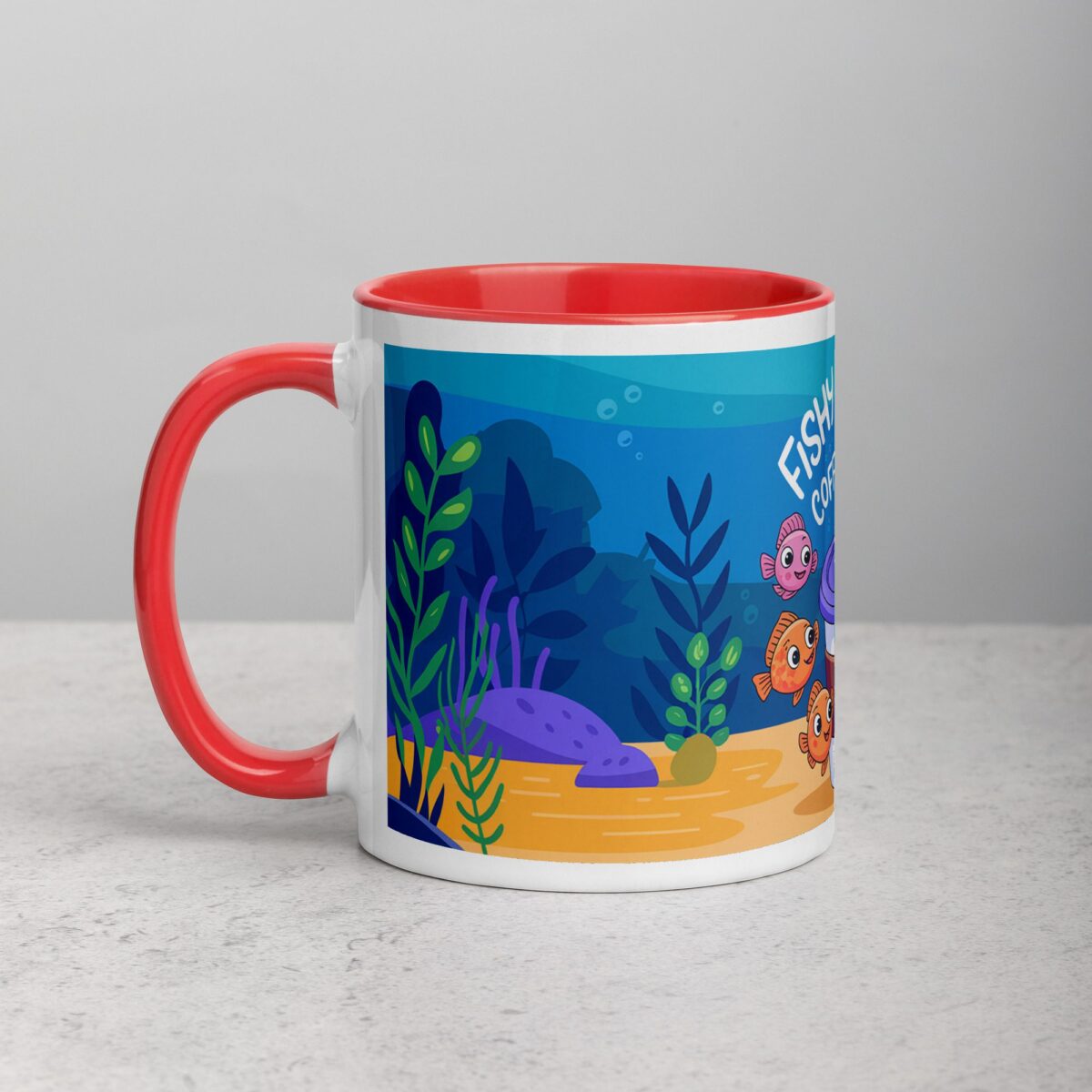 Fishy Friends and Coffee Ends Mug - Image 8