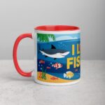I Love Fishing Fun Coffee Mug & Tea Cup - Image 8