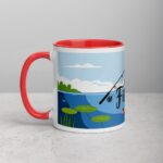 I Love Fishing Elegant Coffee Mug & Tea Cup - Image 8