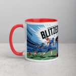 Blitzed & Brewed Football Coffee Mug - Image 8