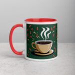 Coffee, Touchdowns & Tackles Football Mug - Image 8