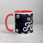 I Love Football Sophisticated Coffee Mug & Tea Cup - Image 8