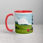 Tee Time & Coffee Time Golf Mug - Image 8