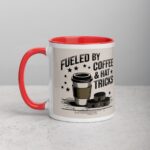 Fueled by Coffee & Hat Tricks Hockey Mug - Image 8