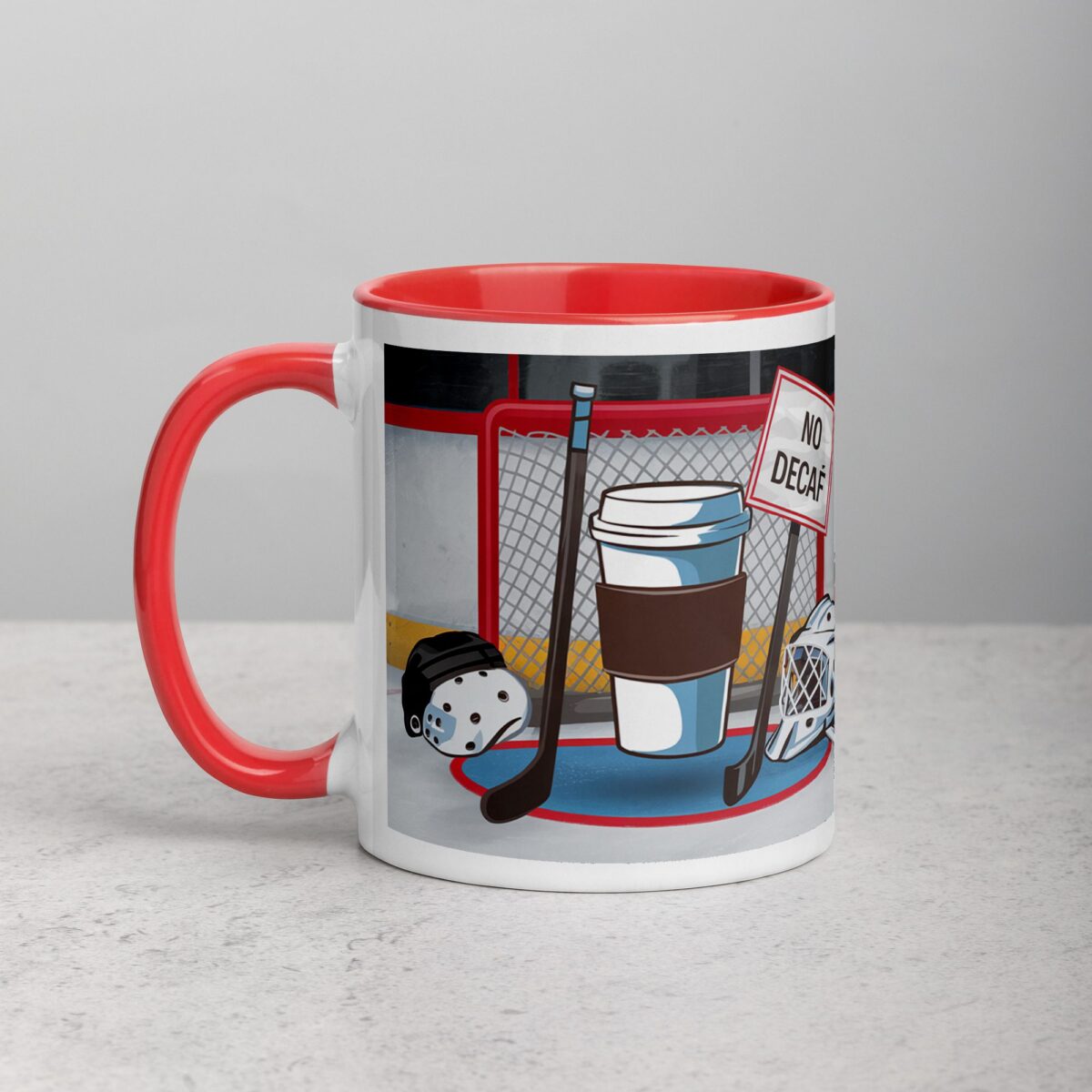 Penalty Box for Decaf Hockey Coffee Mug - Image 8