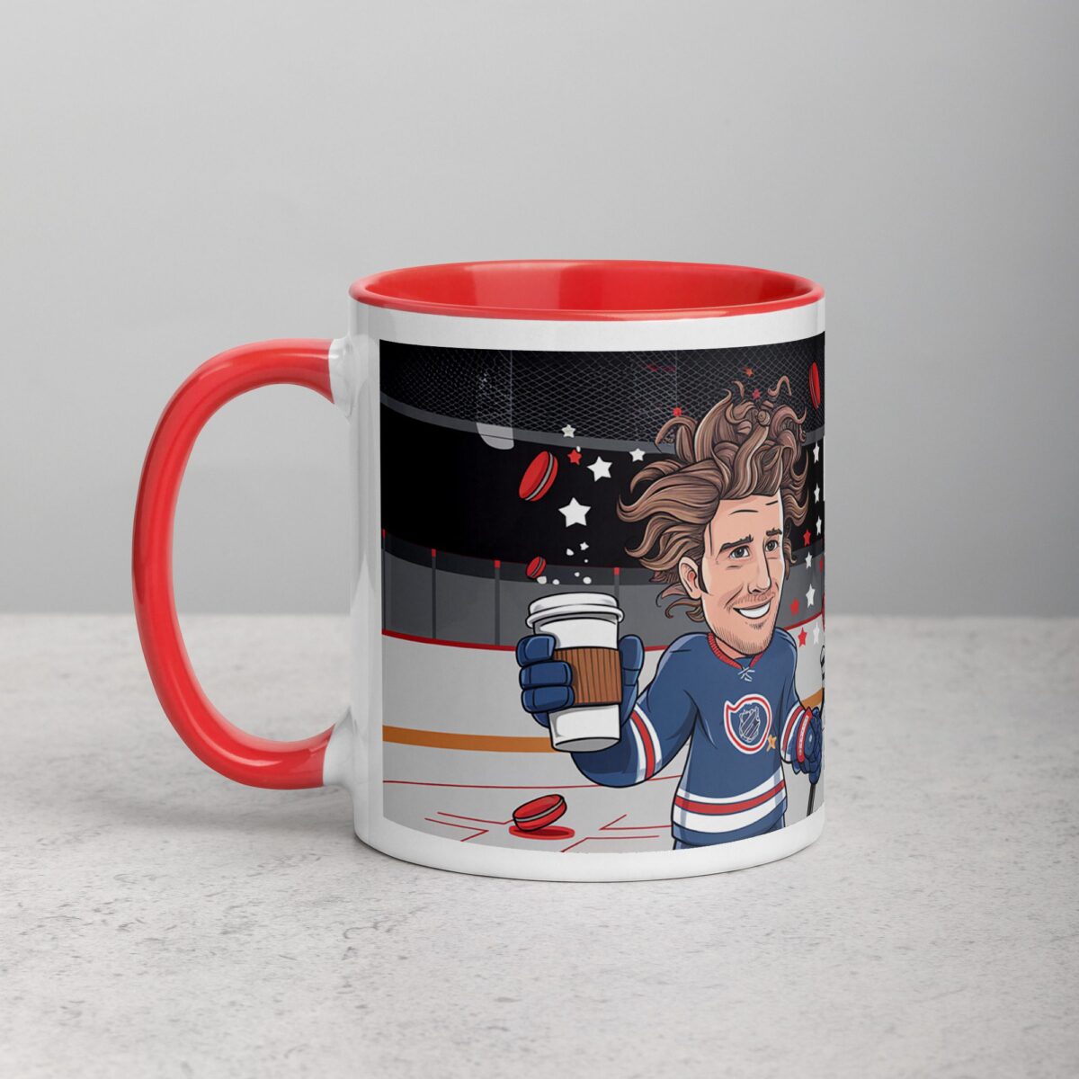 Hockey Hair, Don’t Care… Just Need Coffee Mug - Image 8