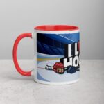 I Love Hockey Fun Hockey Coffee Cup - Image 8