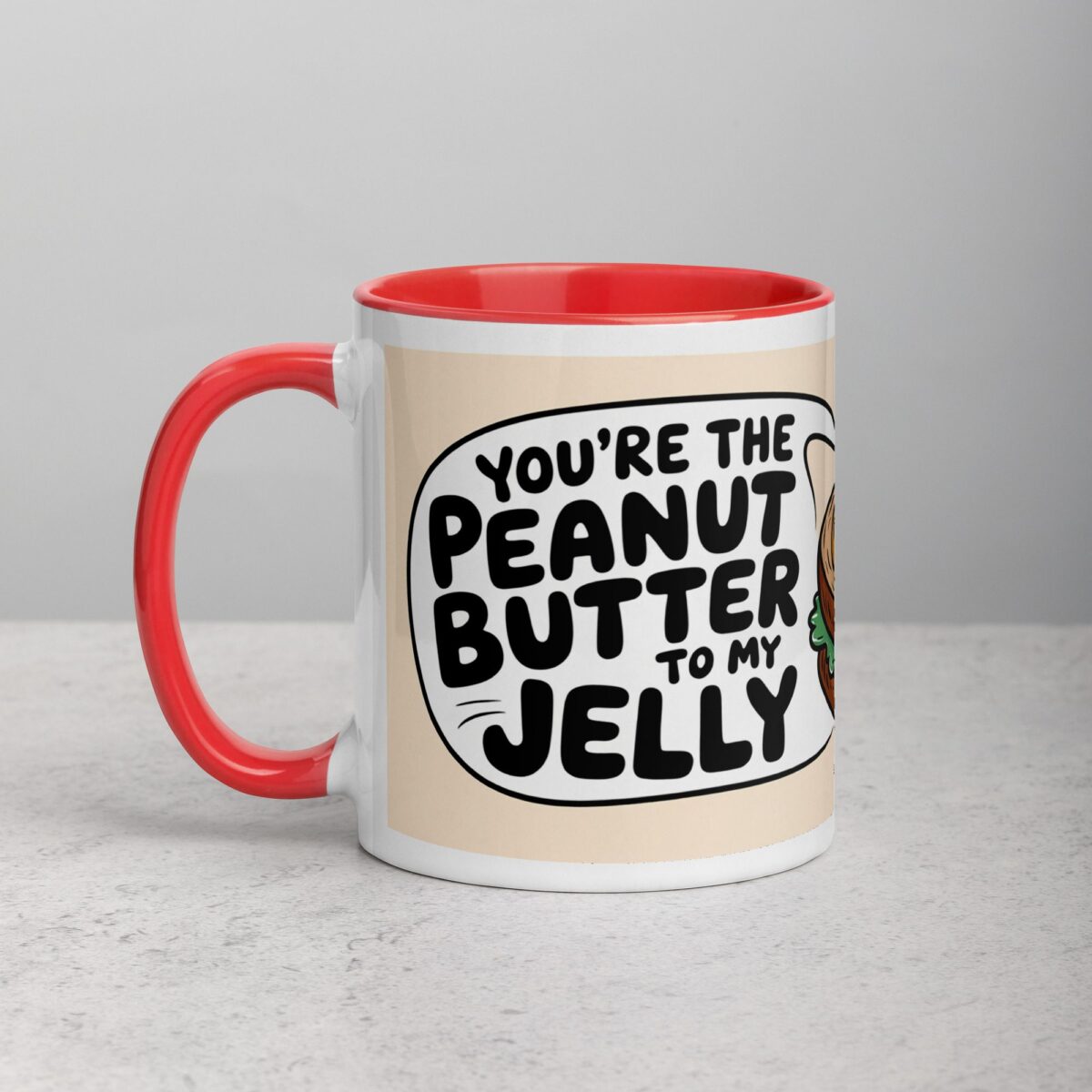 You’re the Peanut Butter to My Jelly Coffee Mug - Image 8