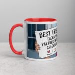 Best Friend: Therapist, Partner in Crime, Cheerleader Mug - Image 8