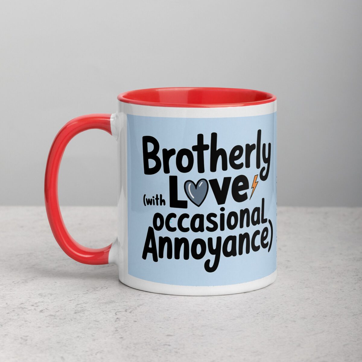 Brotherly Love (With Occasional Annoyance) Coffee Mug - Image 8