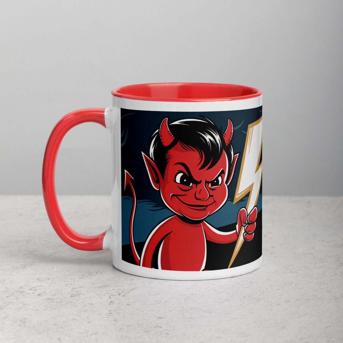Little Brother, Big Trouble Coffee Mug - Image 8