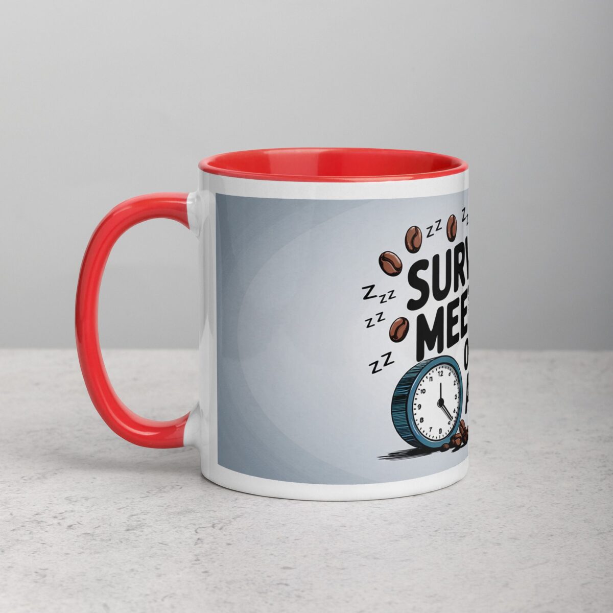 Surviving Meetings, One Sip at a Time Co-Worker Coffee Mug - Image 8