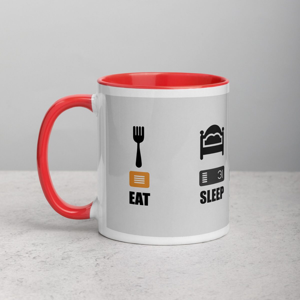 Eat, Sleep, Game, Repeat Gamer Coffee Mug - Image 8