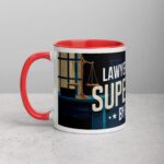 Lawyer by Day, Superhero by Night Coffee Mug - Image 8