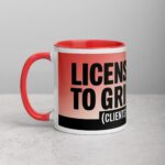 Licensed to Grill (Clients) Lawyer Coffee Mug - Image 8