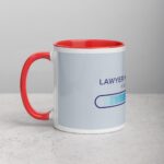 Lawyer in Progress, Please Wait Coffee Mug - Image 8