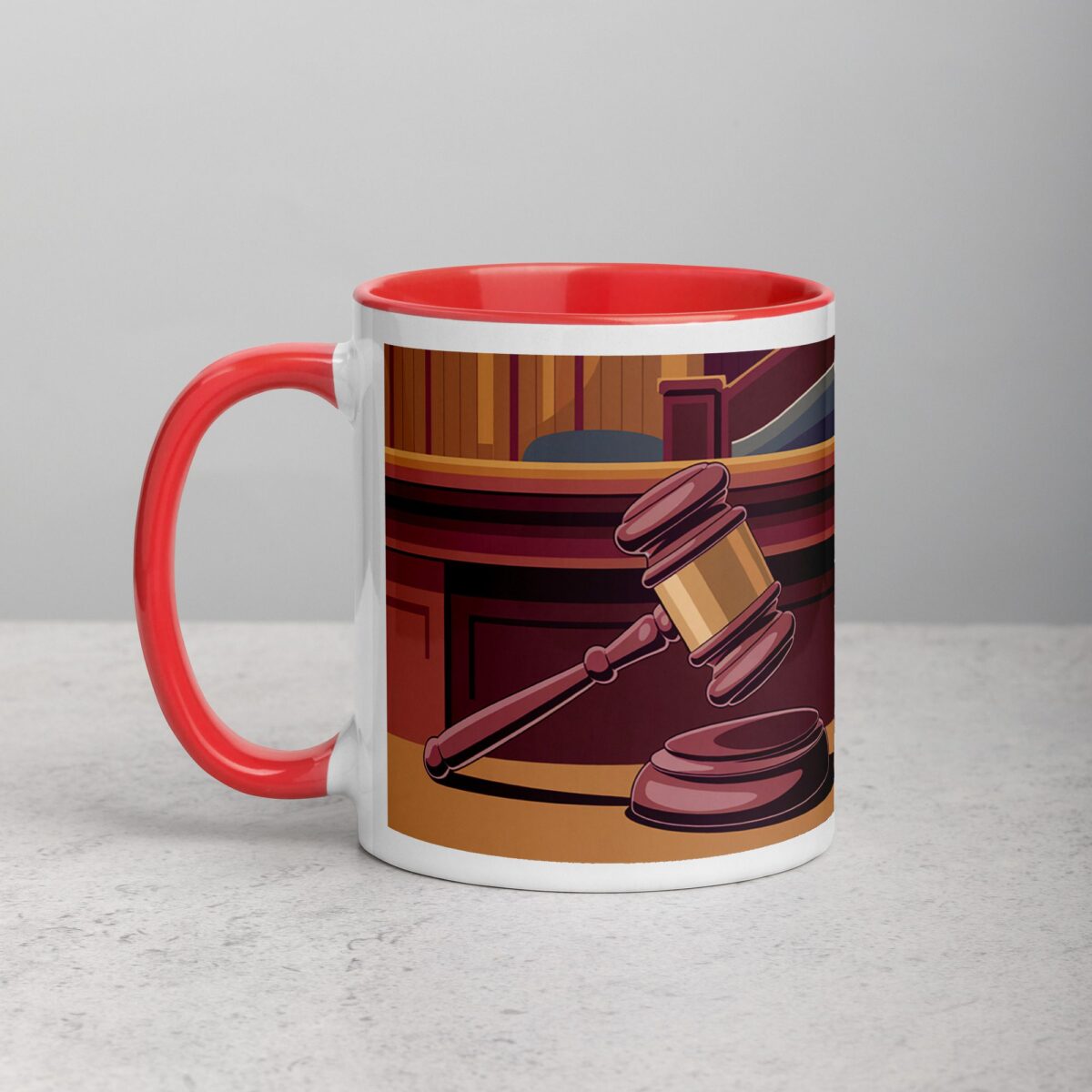 Justice Never Sleeps (But I Do) Lawyer Coffee Mug - Image 8