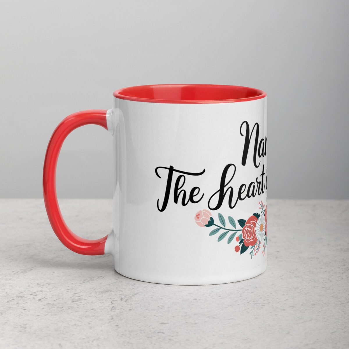 Nanny: The Heart of the Family Coffee Mug - Image 8
