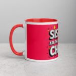 Sisters Are the Best Kind of Chaos Coffee Mug - Image 8