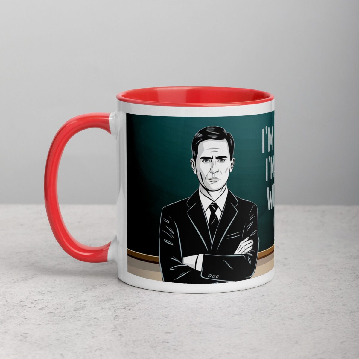 I’m Not Arguing, I’m Just Explaining Why I’m Right (Teacher Edition) Mug - Image 8