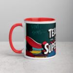 Teaching Is My Superpower Woman Coffee Mug & Tea Cup - Image 8