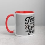 Teaching: Fueled by Coffee and Patience Mug - Image 8