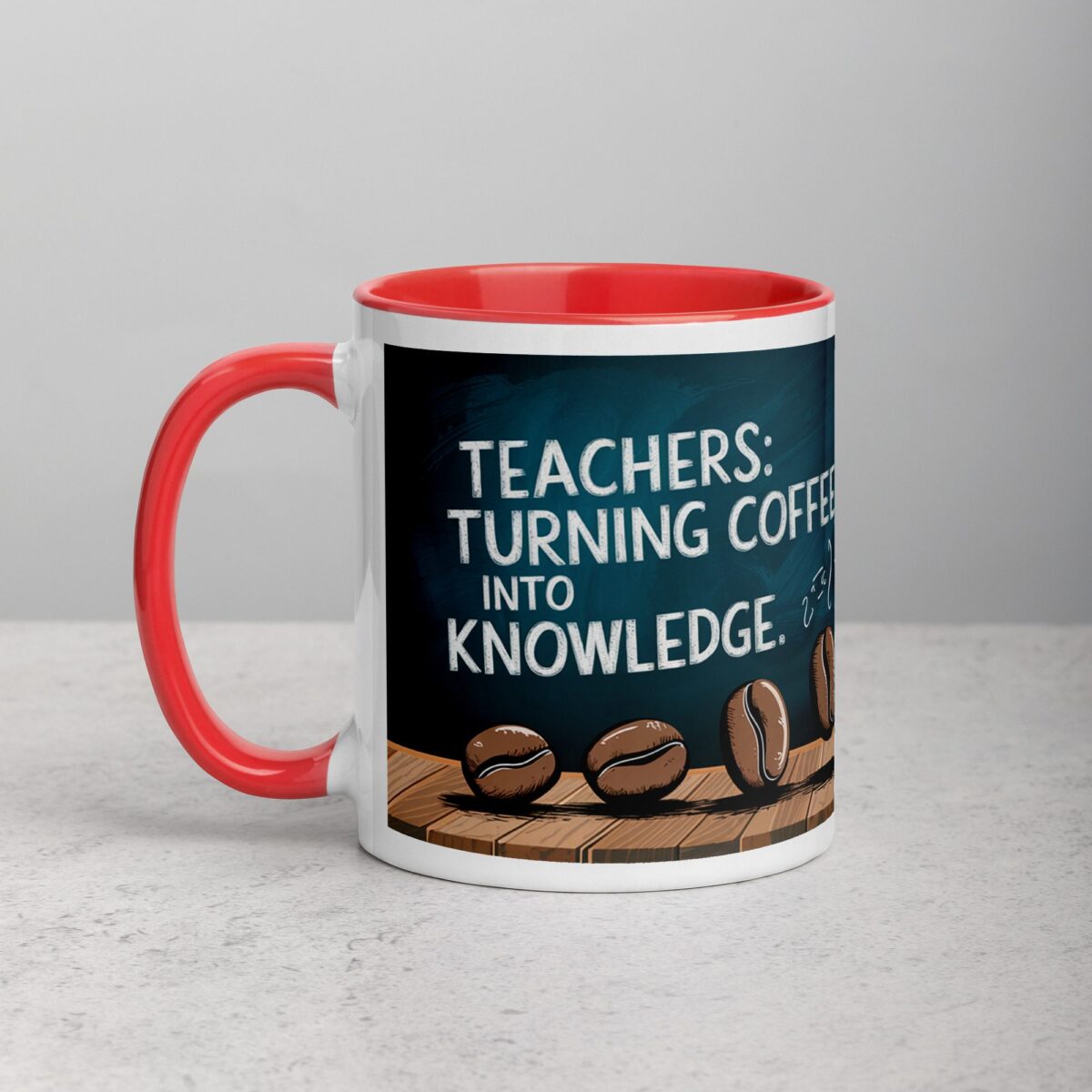 Teachers: Turning Coffee Into Knowledge Mug - Image 8