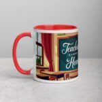 Teaching Is a Work of Heart Coffee Mug & Tea Cup - Image 8