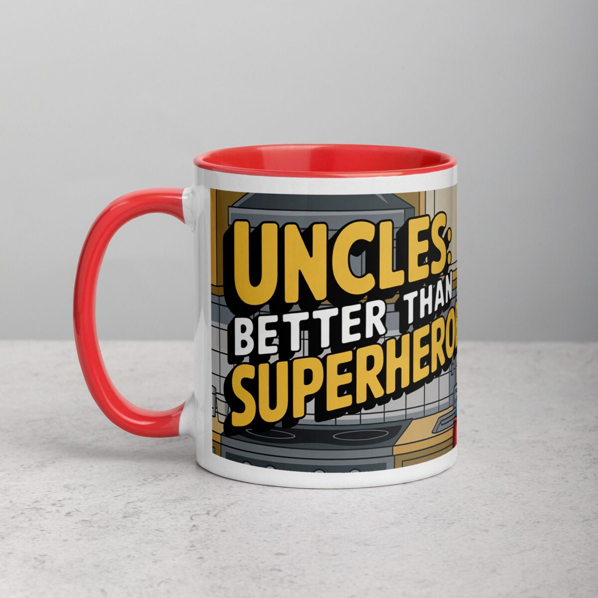 Uncles: Better Than Superheroes Coffee Mug - Image 8