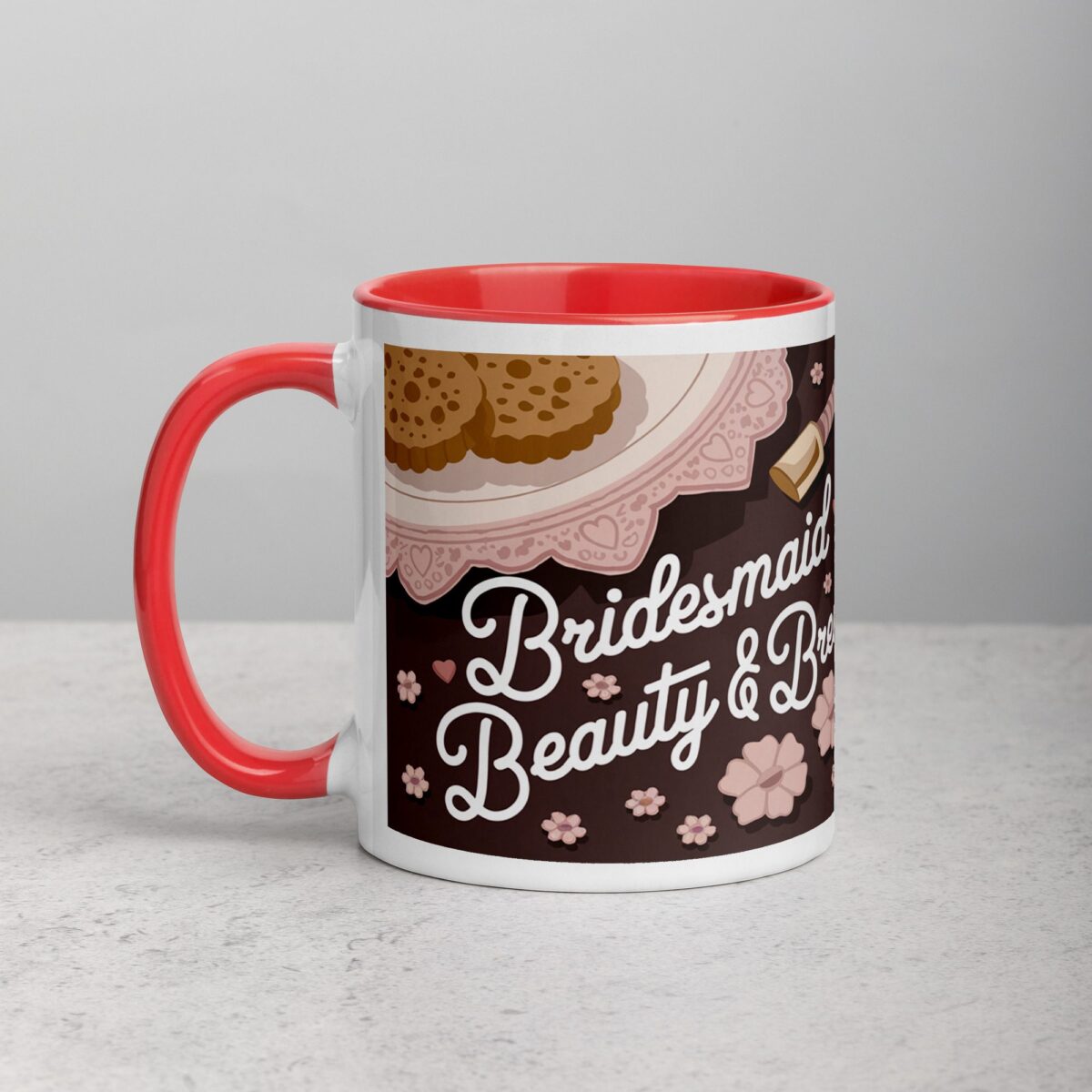 Bridesmaid Beauty & Brew Coffee Mug - Image 8
