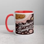 Bridesmaid Beauty & Brew Coffee Mug - Image 8