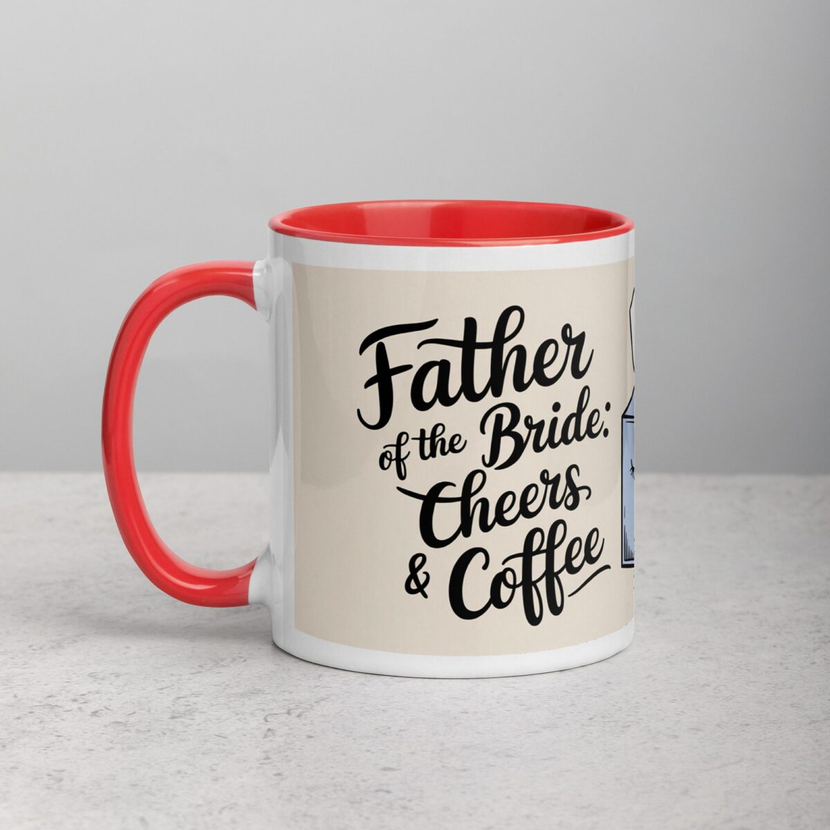 Father of the Bride: Tears, Cheers & Coffee Mug - Image 8