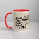 Raised the Bride, Raised a Mug Father of Bride Mug - Image 8